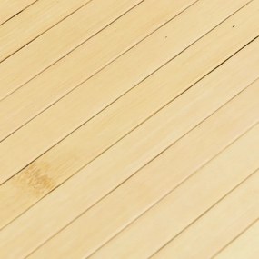 Χαλί Ορθογώνιο Ανοιχτό Φυσικό 100 x 1000 εκ. Μπαμπού - Μπεζ