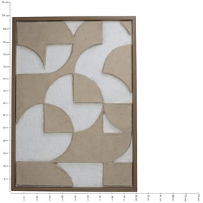 Διακοσμητικό Τοίχου Φυσικό Χαρτί 50x4x70cm - 05154621