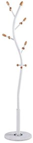 Καλόγερος Sergio 226-000020 Φ37x171cm Natural-White Μέταλλο