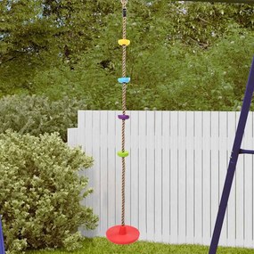 vidaXL Σκοινί Αναρρίχησης Πολύχρωμο 30 x 30 x 200 εκ Πλαστικό