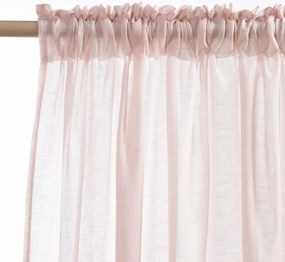 Κουρτίνα (140x270) Με Τρέσα Nef-Nef Homeware Dione Ροζ