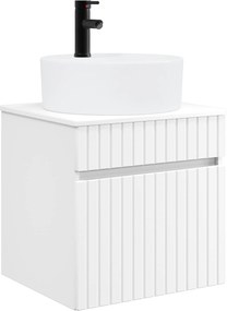 vidaXL Σετ Ντουλαπιών Μπάνιου 3 τμχ. Λευκό 49 x 44,5 x 65 εκ