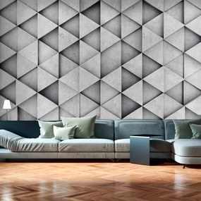 Φωτοταπετσαρία - Grey Triangles 250x175