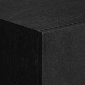 vidaXL Ντουλάπι Μαύρο 60 x 33 x 110 εκ. από Επεξεργασμένο Ξύλο