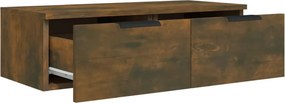 vidaXL Ντουλάπι Τοίχου Καπνιστή Δρυς 68x30x20 εκ. Επεξεργασμένο Ξύλο