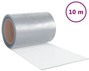 vidaXL Λωριδοκουρτίνα Διαφανής 10 μ. 300 χιλ.x2,6 χιλ. από PVC