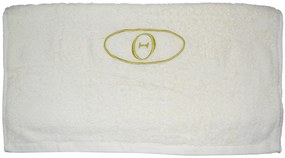 Πετσέτα μονόγραμμα Προσώπου 50x100 Θ Εκρού Viopros