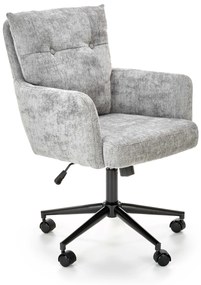 FLORES swivel armchair, light grey DIOMMI V-CH-FLORES-FOT-J.POPIEL