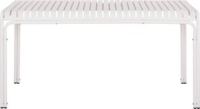 ΤΡΑΠΕΖΙ ΑΛΟΥΜΙΝΙΟΥ RACHEL HM6339.02 ΛΕΥΚΟ 150x80x75Υεκ.