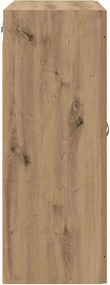 vidaXL Επιτοίχιο ντουλάπι Artisan Oak 69,5 x 34 x 90 εκ.