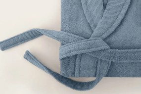 Bathrobe Set (2 Pieces) 1051A-044-1 Blue