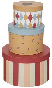 Κουτιά Αποθήκευσης (Σετ 3τμχ) A-S Circus 195812