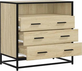 vidaXL Συρταριέρα Sonoma Δρυς 70x41x70 εκ. από Επεξεργασμένο Ξύλο