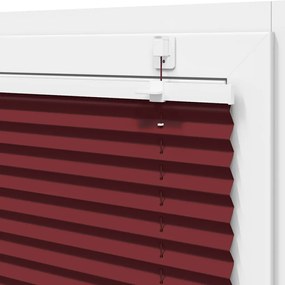 Πλισέ περσίδα Μπορντό κόκκινο 100x150 cm Πλάτος υφάσματος 4015245