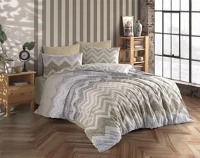 Πάπλωμα Polycotton Υπέρδιπλο 220x240εκ. Αθηνά 406 Beige DimCol