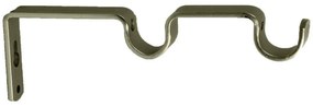 Βάσεις Ανοιχτού Τύπου Διπλές (Σετ 2τμχ) Grace Bronze 559196