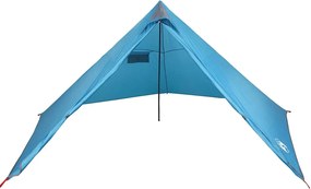 vidaXL Σκηνή Οικογενειακή Tipi 7 Ατόμων Αδιάβροχη Μπλε