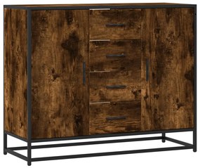 SIDEBOARD ΚΑΠΝΙΣΤΗ ΔΡΥΣ 92X35X76 CM ΚΑΤΑΣΚΕΥΑΣΜΕΝΟ ΞΥΛΟ 3300827