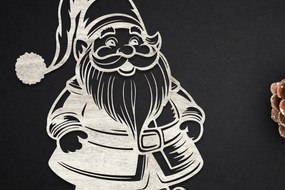 Σετ των 3 Intra απο ξύλο plywood 3mm-4mm πάχος Χριστουγεννιάτικο Gnome Δίασταση 15x15 cm INTRAFABR-109817531