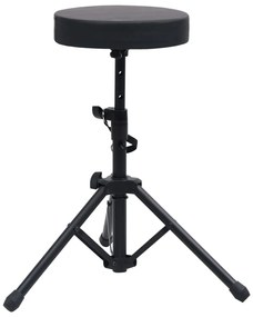 vidaXL Κάθισμα Ντραμς Ρυθμιζόμενο Στρογγυλό Μαύρο