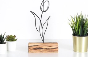 Διακοσμητικό Χώρου Μαύρο M 17x30x3,5