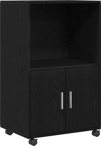 vidaXL Ντουλαπιού Μαύρη Οξυά 55 x 40 x 82 εκ
