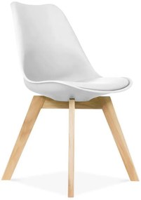 Καρέκλα Fiona-Λευκό