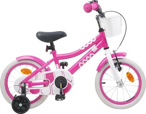 vidaXL Παιδικό Ποδήλατο 16 ίντσες για 4-6 ετών Ροζ