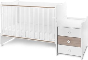 BED MAXI PLUS NEW 70/160 WHITE/AMBER