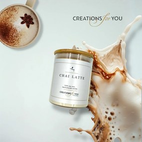 Κερί Αρωματικό Chai Latte - 240 γρ. +-