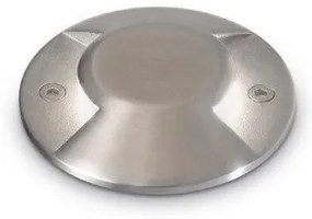 Σποτ Χωνευτό Στεγανό ROCKET-2 PT 3W από ατσάλι Ideal Lux-247151-Ασημί 247151