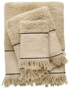 Πετσέτες Μπάνιου (Σετ 3τμχ) Das Home Daily Line 0697 Beige 600gsm