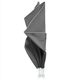 vidaXL Αδιάφανο σκίαστρο μπαλκονιού 240 x 160 εκ Πολυεστέρας
