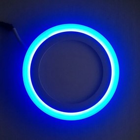 Φως πάνελ LED 18w+6W λευκό και μπλε