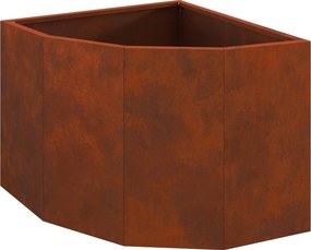 vidaXL Γωνιακό Ροδόδεντρο Σκ rusty 45 x 45 x 35 cm