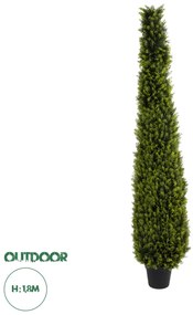 20396 GloboStar® Artificial Garden CYPRESSUS SEMPERVIRENS 20396 Τεχνητό Διακοσμητικό Φυτό Μεσογειακό Κυπαρίσσι Υ180cm