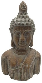 Διακοσμητικό Αντικείμενο Buddha 279-223-219 21x14x37cm Brown Πολυρεσίνη