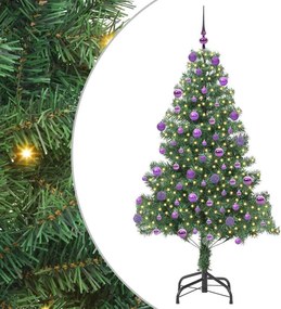 vidaXL Χριστουγεννιάτικο Δέντρο Πράσινο 180 cm PVC
