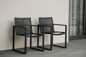 Πολυθρόνα Toscania Dining-Μαύρο