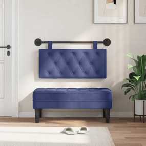 vidaXL Κρεμαστό Κεφαλάρι Μπλε Αστυνομίας Βελούδο