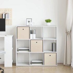 vidaXL Πλαϊνό γραφείο Λευκό 102 x 31 x 99,5 εκ.