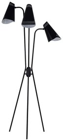 Φωτιστικό Δαπέδου 534LUN5466 Φ45x180cm 3xE27 40W Black Opviq