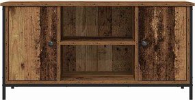 vidaXL Ντουλάπι TV 100 x 40 x 50 cm Παλαιό ξύλο Επεξεργασμένο ξύλο