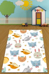 Stewehome Διακοσμητικό χαλί με ψηφιακή εκτύπωση και αντιολισθητική βάση 100x200 cm