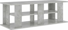 vidaXL Βάση τηλεόρασης Σκυρόδεμα Γκρι 96 x 35 x 33,5 εκ