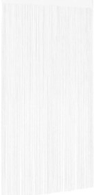 vidaXL Κουρτίνες με Κρόσσια 2 τεμ. Λευκές 100 x 250 εκ.