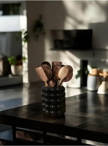 Stewehome βάζο από μπετόν με φυτική διακόσμηση και φυσαλίδες