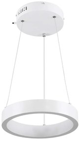 Φωτιστικό Οροφής Nemesis 61153 Led 20W  Φ25cm White GloboStar Μέταλλο