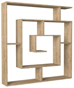 Βιβλιοθήκη ArteLibre Ithaki Φυσικό 125x22x130cm-14410032