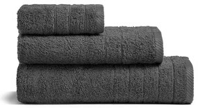 Πετσέτα Fresca Dark Grey Melinen Χεριών 30x50cm 100% Βαμβάκι
